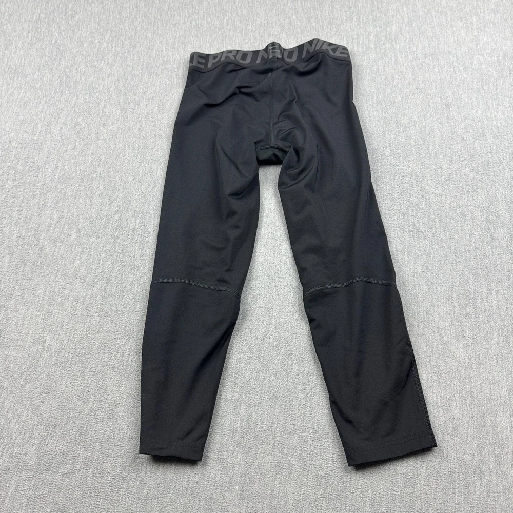 Nike Pro Compression‎ Tight Mens Small Black Training Athletic Gym 838055-010